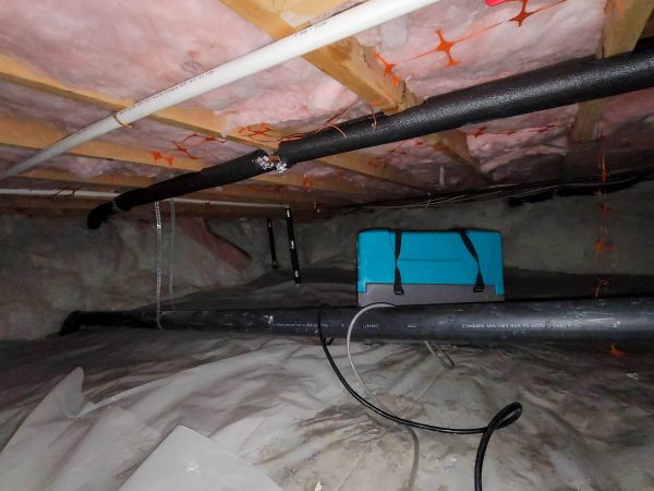 Crawl Space Water Remediation in Foley