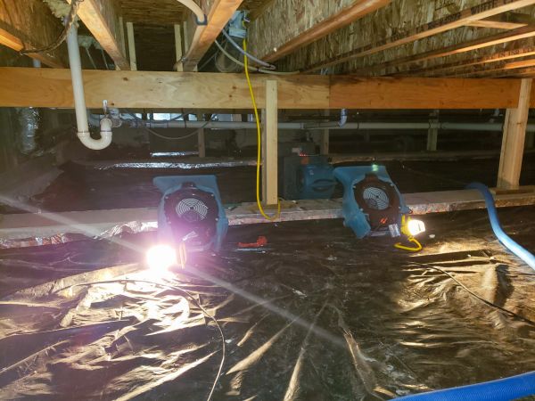 Crawlspace Water Removal in Foley